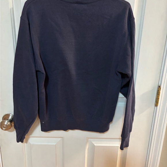 NFL Chicago Bears Navy and Orange Crewneck Sweater - Picture 6 of 7